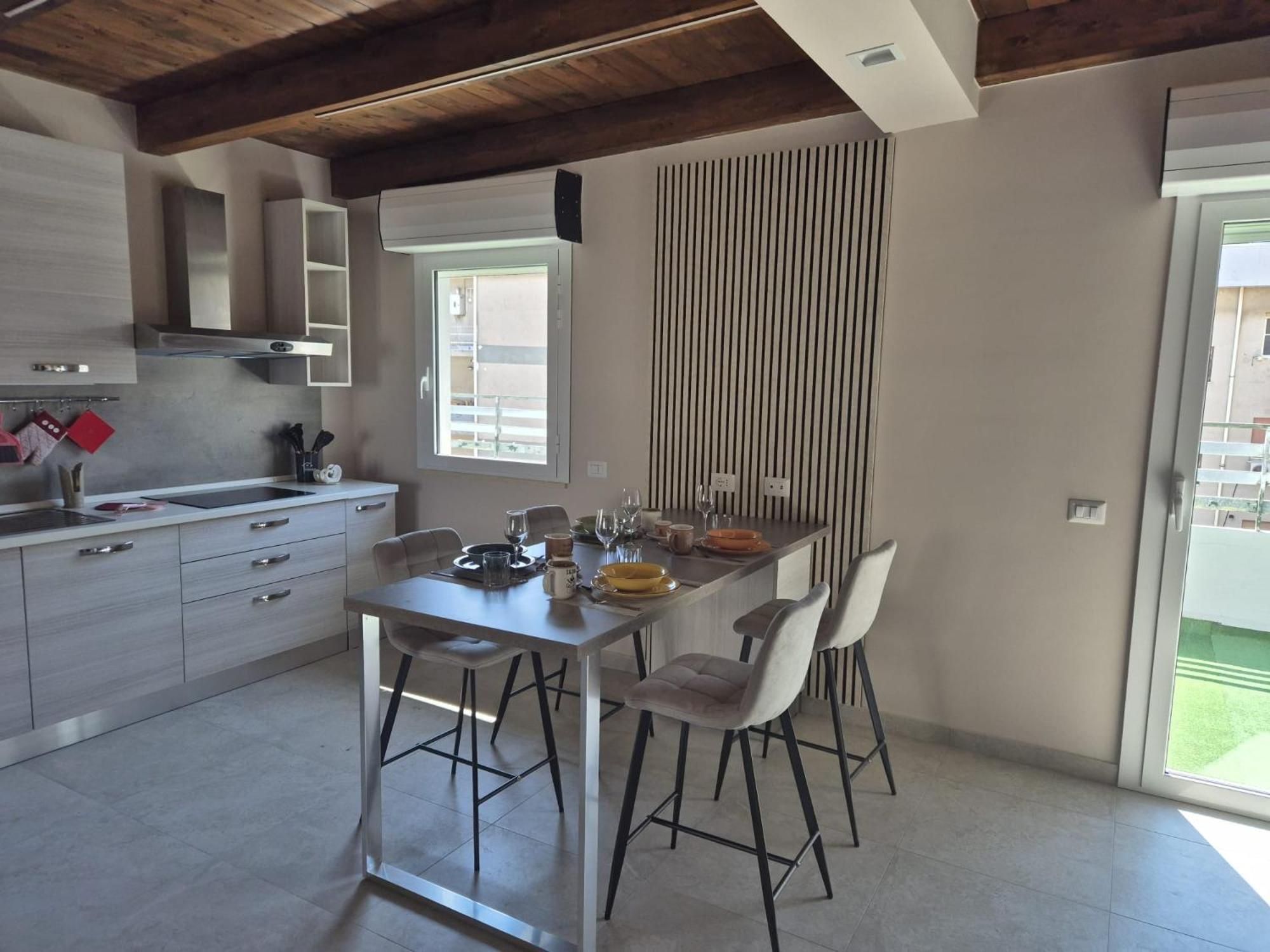 Attico Solaris Lägenhet Reggio di Calabria Exteriör bild